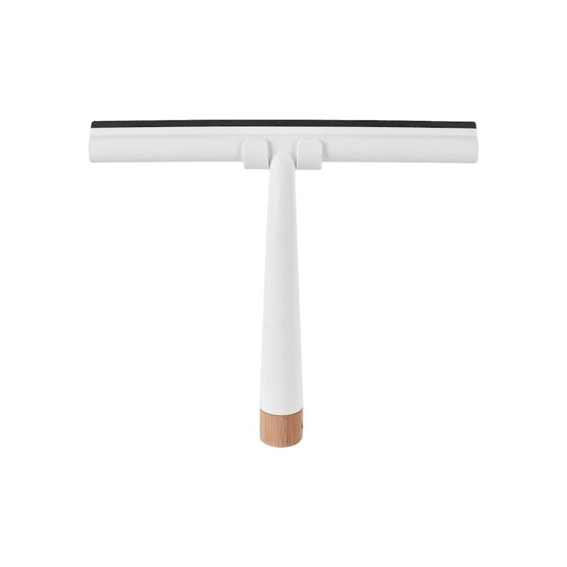 Clevinger Bamboo Base Shower Squeegee with Holder - 1 Piece