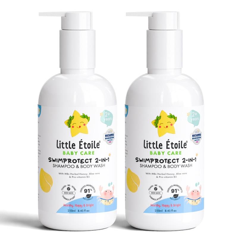 Little Etoile SwimProtect 2-in-1 Shampoo & Body Wash (2+ Years) - 2 Pack