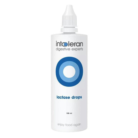 Intoleran Lactase Drops - 100ml for Lactose Intolerance