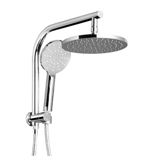 Cefito 9'' High Pressure Rain Shower Head Set with Handheld Chrome Finish