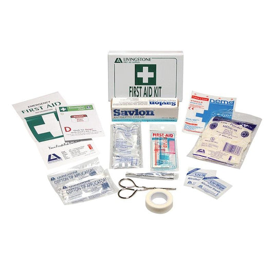 Livingstone First Aid Complete Kit - Personal in Plastic Case