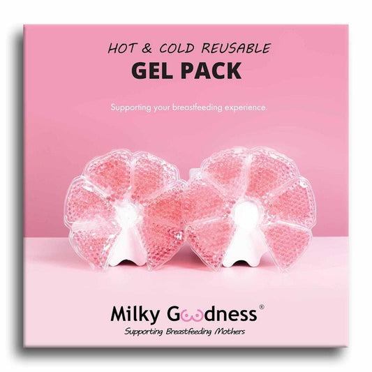 Milky Goodness Hot and Cold Reusable Gel Pack - Relief for Breastfeeding Moms