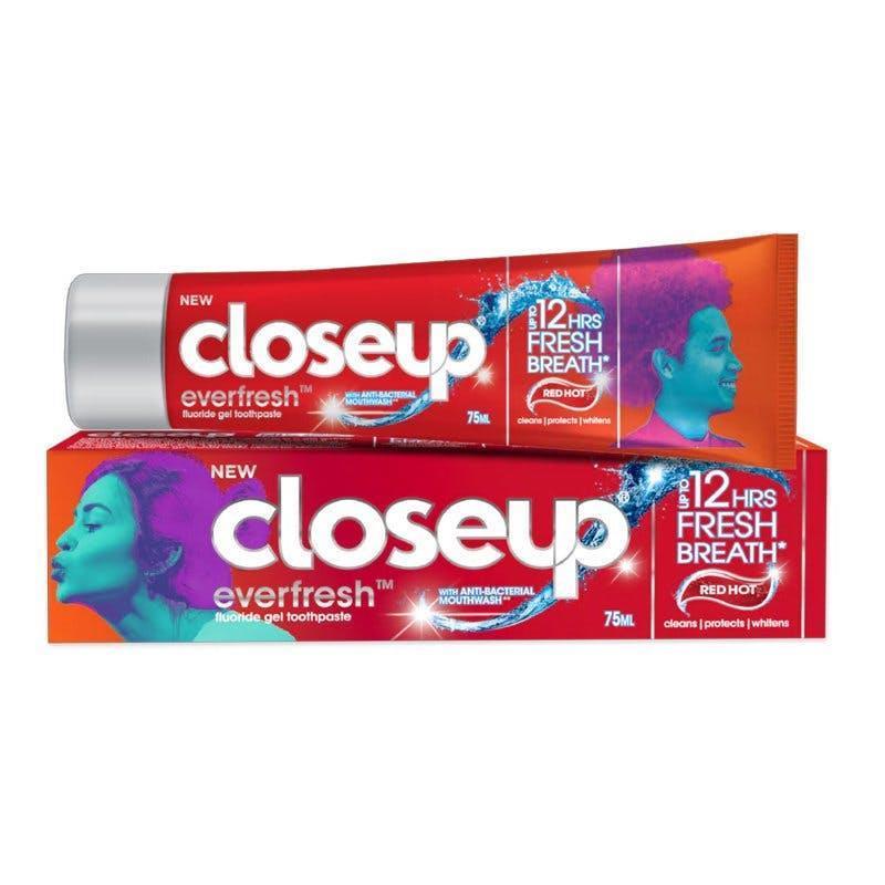 Closeup Everfresh Red Hot Gel Toothpaste 9Pack