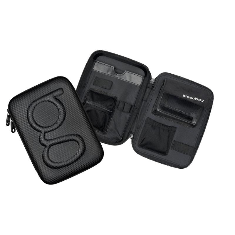 Glucology Travel Classic Case for Blood Glucose Monitors and Insulin Pens Black