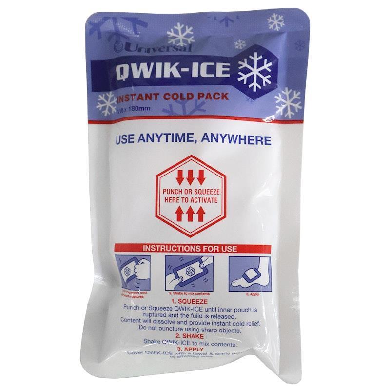 Qwik-Ice Instant Cold Pack 18 x 11cm 1Piece