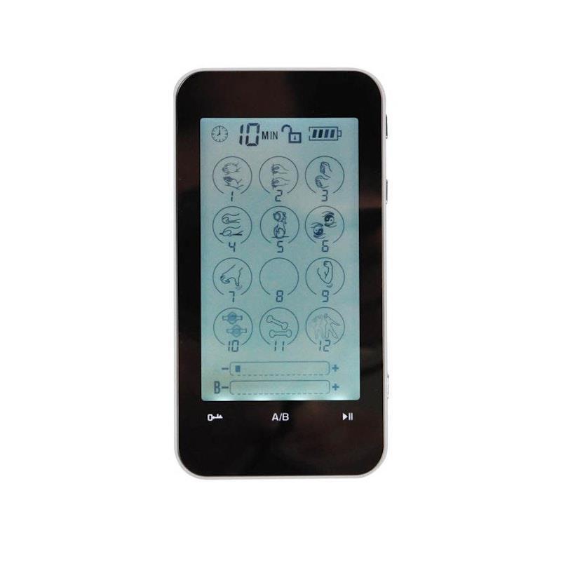 Caremax 12 Modes TouchScreen Portable TENS Machine Pain Relief Massager 1Unit