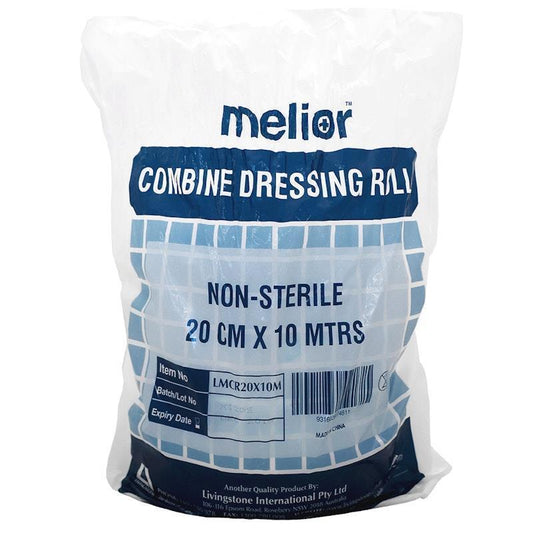 Melior Combine Dressing Roll Non-Sterile 20cm x 10m - 1 Piece