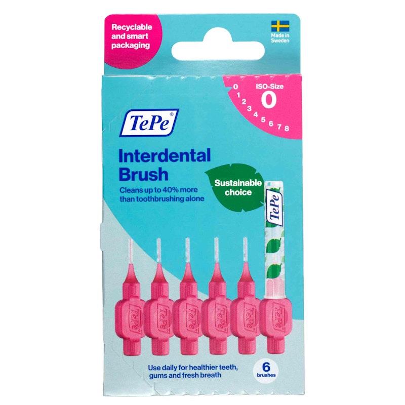 TePe Interdental Brushes - Original Pink-Size 0