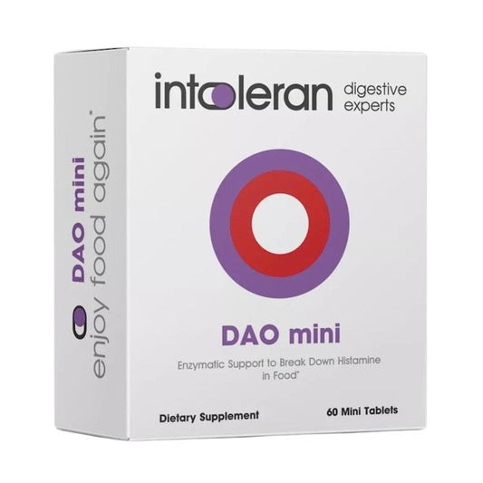 Intoleran DAO Mini - 60 Tablets for Histamine Intolerance