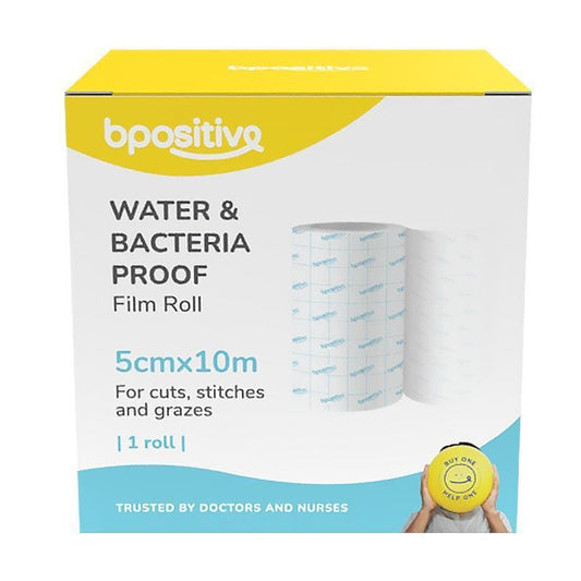 bpositive Waterproof & Bacteria-Proof Roll - 5cm x 10m
