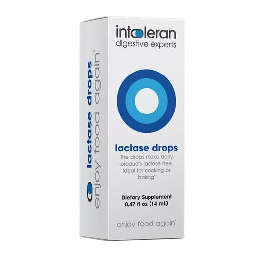 Intoleran Lactase Drops 14ml - Lactose Intolerance Support