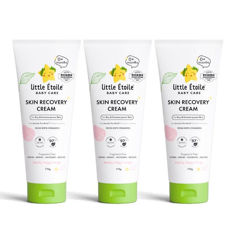 Little Etoile Skin Recovery Cream for Dry & Eczema-prone Skin (0+ Months) - 3 Pack