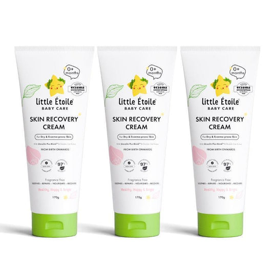 Little Etoile Skin Recovery Cream for Dry & Eczema-prone Skin (0+ Months) - 3 Pack