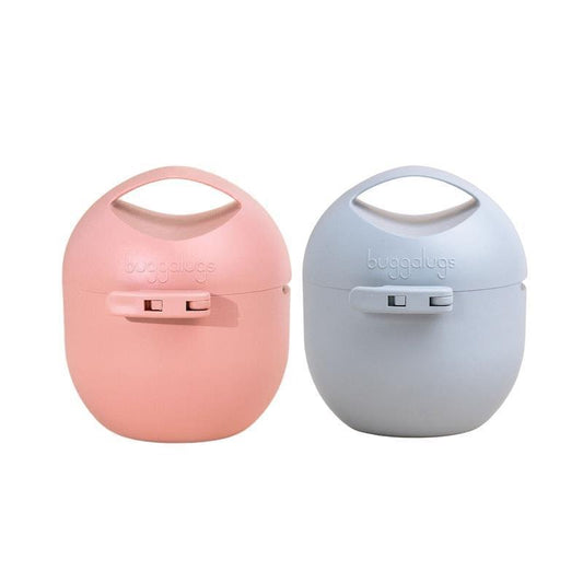 Buggalugs Pacifier Case: Cloud x Dusk Bundle - Eco-Friendly Storage
