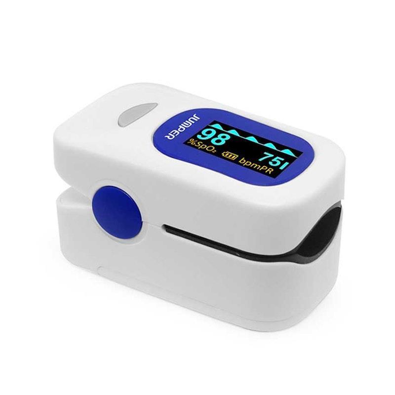 Jumper Finger Pulse Oximeter with Alarm Feature 1Unit