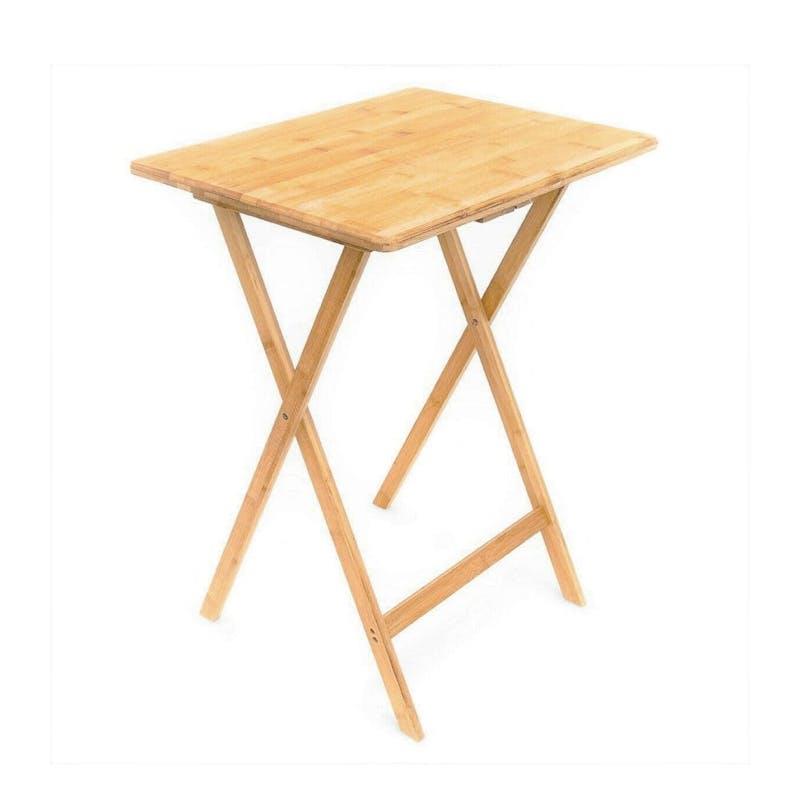 Living Today Bamboo Folding Tv Tray & Snack Table 1Unit