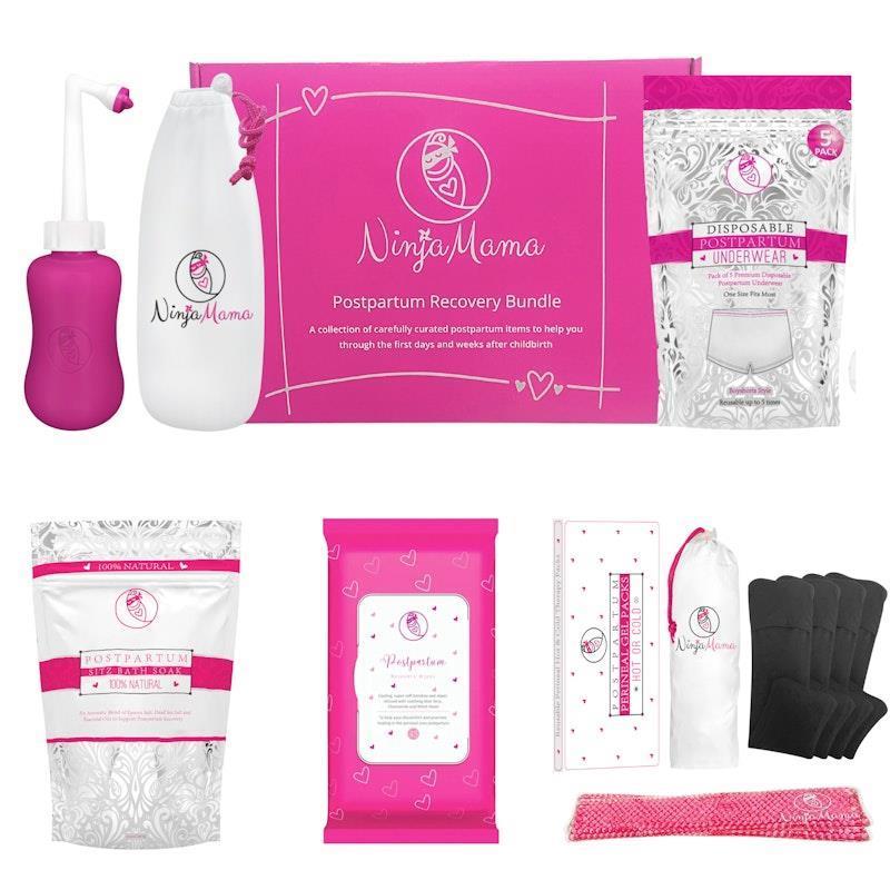 Ninja Mama 5 Step Postpartum Recovery System Kit - Essential Care for New Moms
