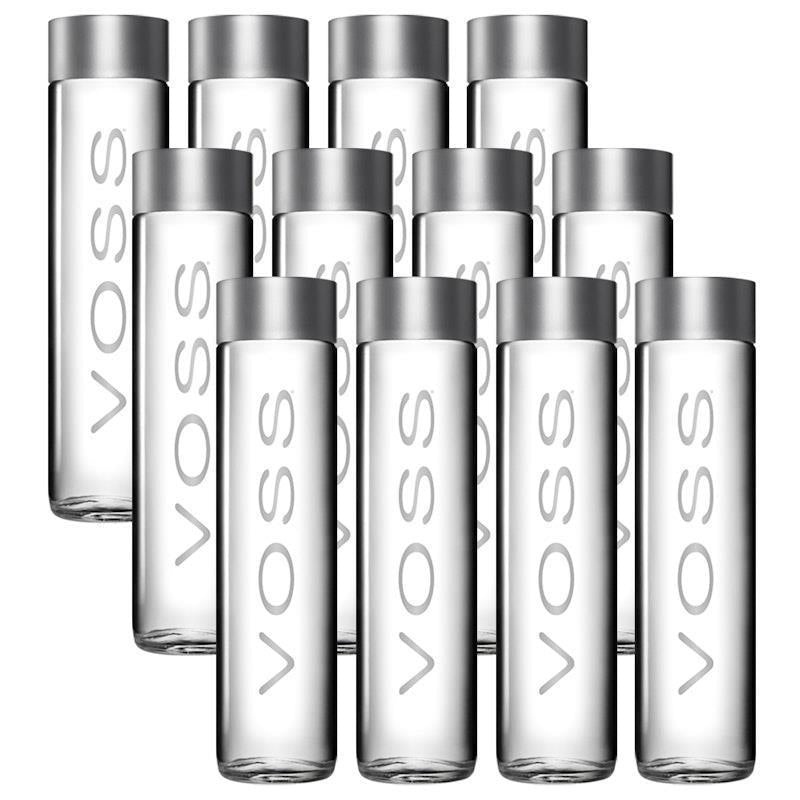 Voss Still Water Glass - 800mL (12 Pack)