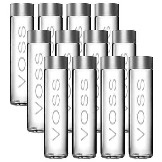 Voss Still Water Glass - 800mL (12 Pack)