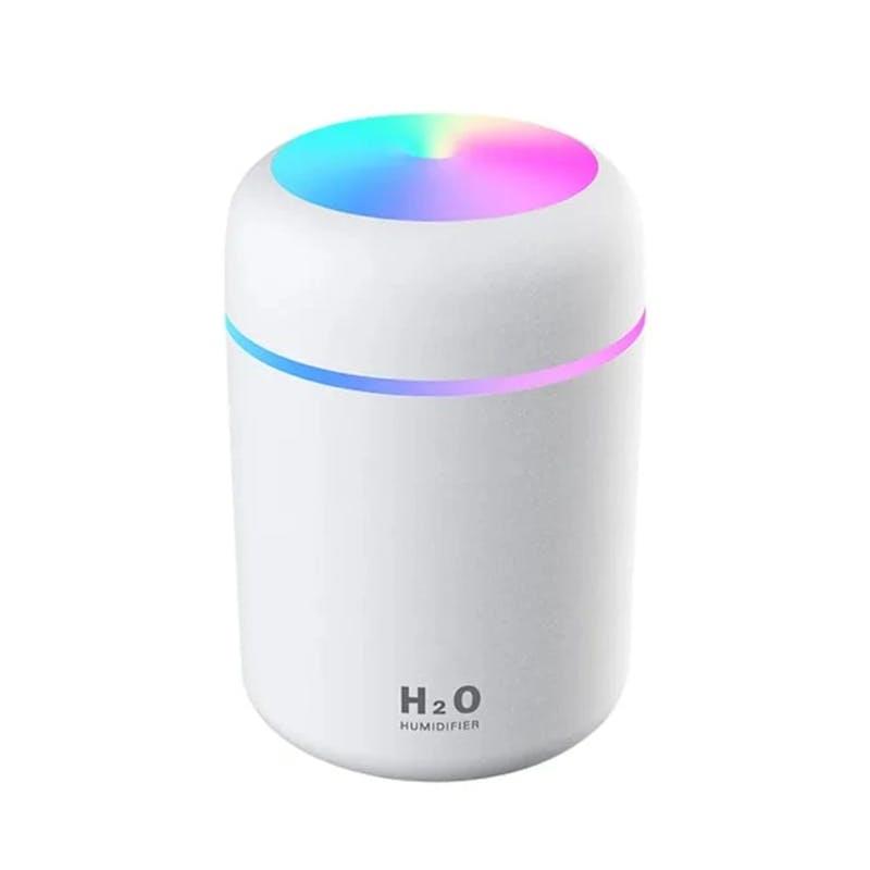 Living Today Mini LED Ultrasonic Humidifier 300ML 1Unit
