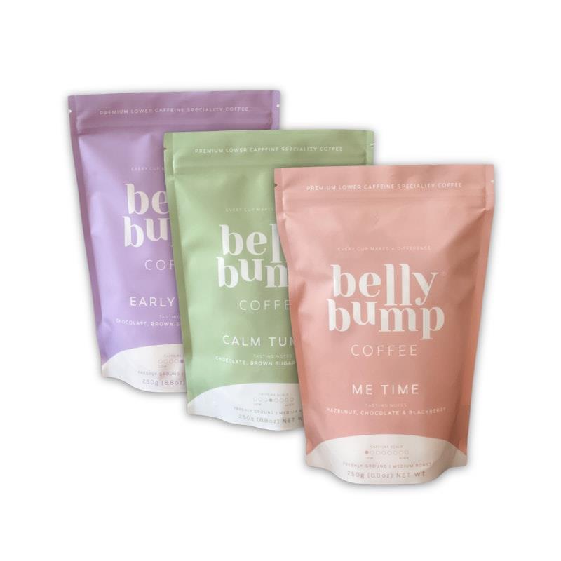 BellyBump Coffee The Collection Ground Coffee - 3 x 250g