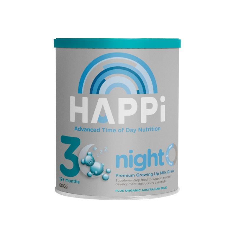 HAPPi Night Toddler Milk Drink Stage 3 600g - Complete Nutrition for Nighttime