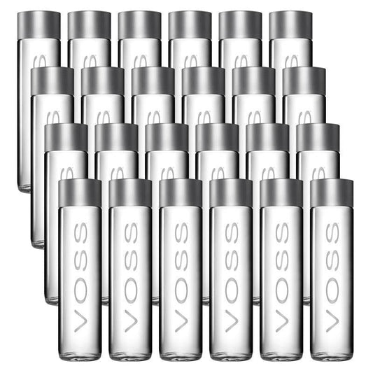 Voss Still Water Glass - 375mL (24 Pack)