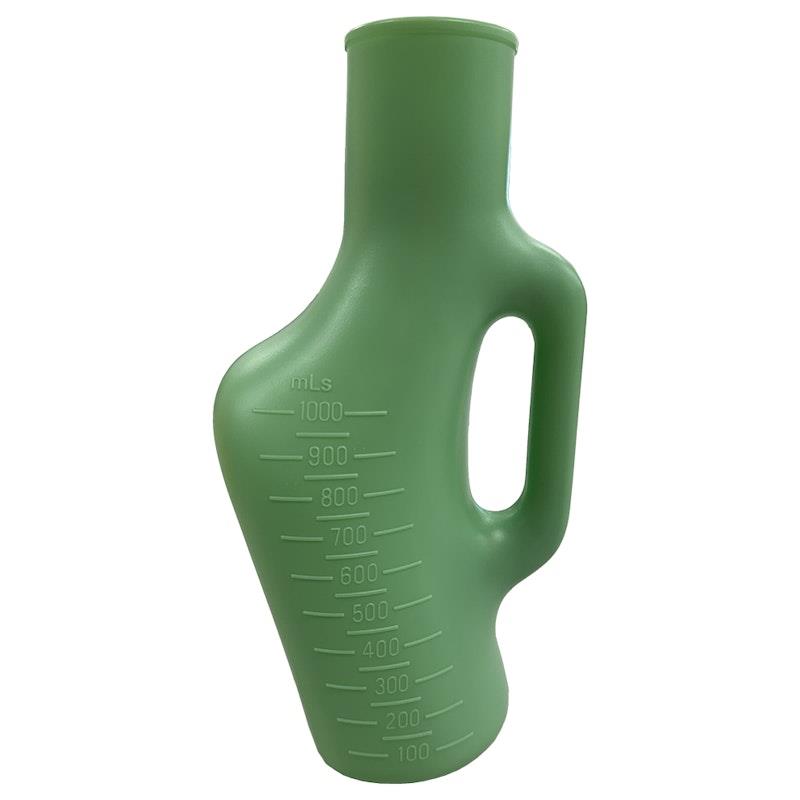 Livingstone Plastic Spill-Proof Male Urinal 1L Capacity Each