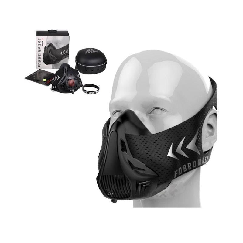FDBro Training Mask 3.0 - High Altitude Elevation Stimulation + Carry Case - Medium
