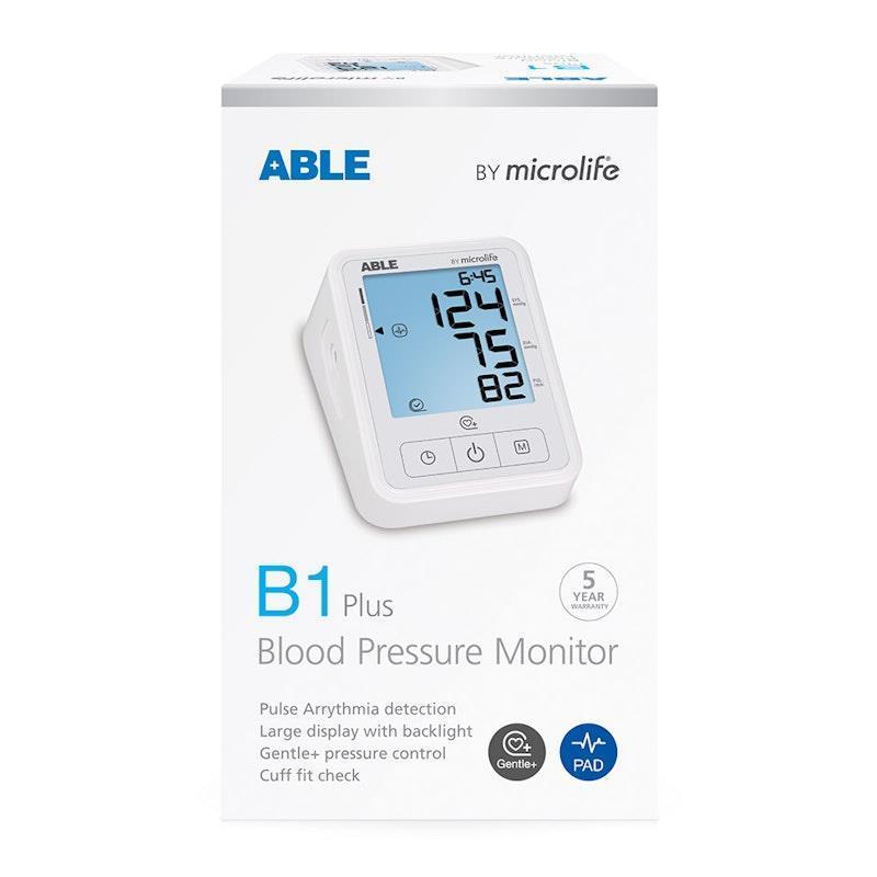 ABLE B1 Plus Blood Pressure Monitor 1Unit