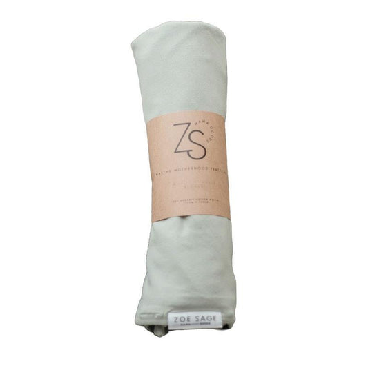 Zoe Sage Organic Stretchy Swaddle Sage Green 1pc