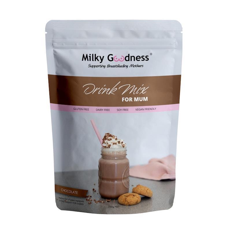 Milky Goodness Lactation Chocolate Drink Mix 550g - Boost Your Milk Supply Naturally