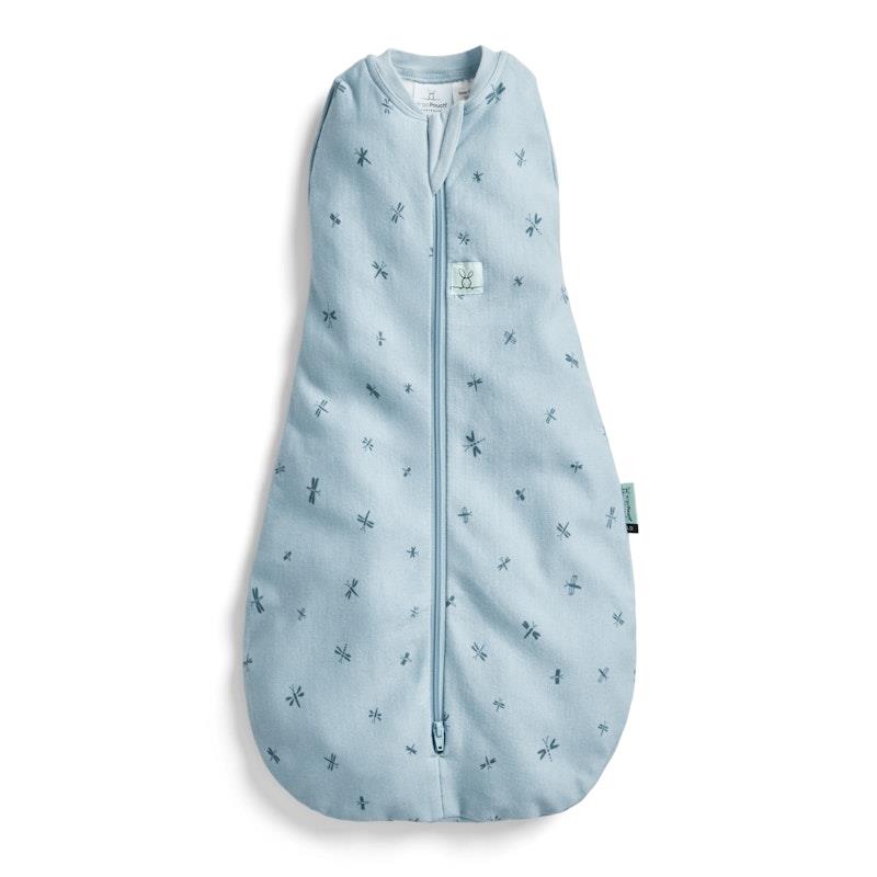 ergoPouch Cocoon Swaddle Bag 0.2 TOG - Dragonflies for Newborns