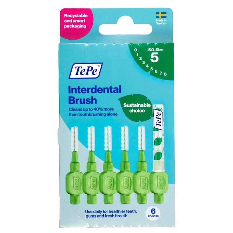 TePe Interdental Brushes - Original Green-Size 5