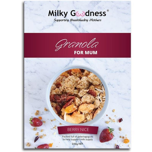 Milky Goodness Berry-Nice Lactation Granola 350g - Healthy Breakfast for Nursing Moms