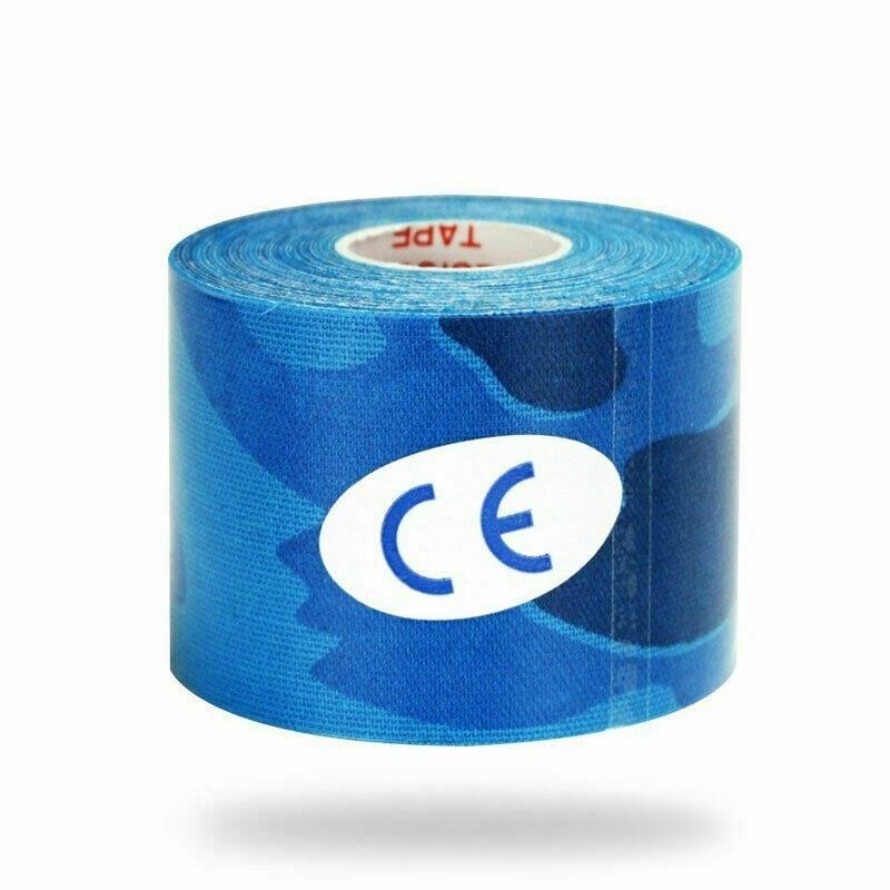 Caremax Kinesiology Tape Blue Camo