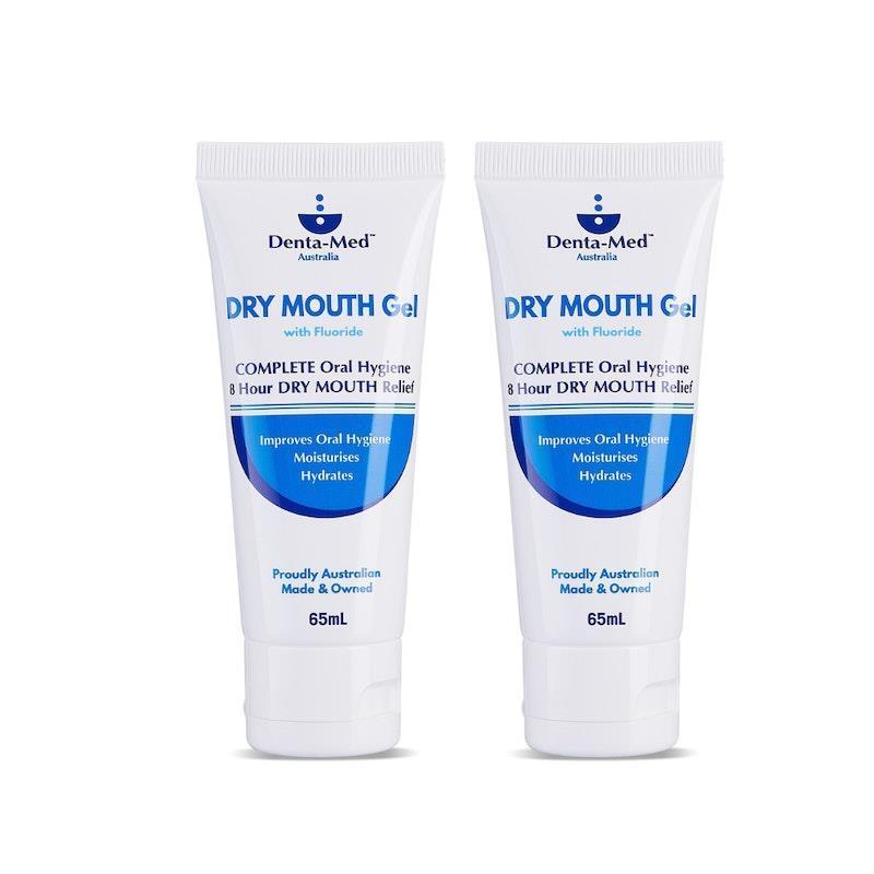 Denta-Med Dry Mouth Gel 65mL Twin Pack Bundle