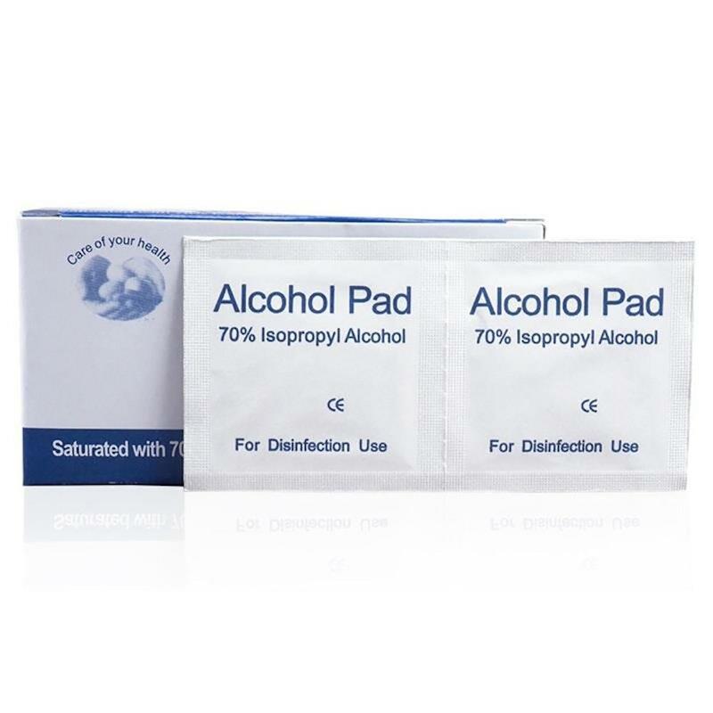 Caremax TENS / EMS Alcohol Wipes 100 Pack