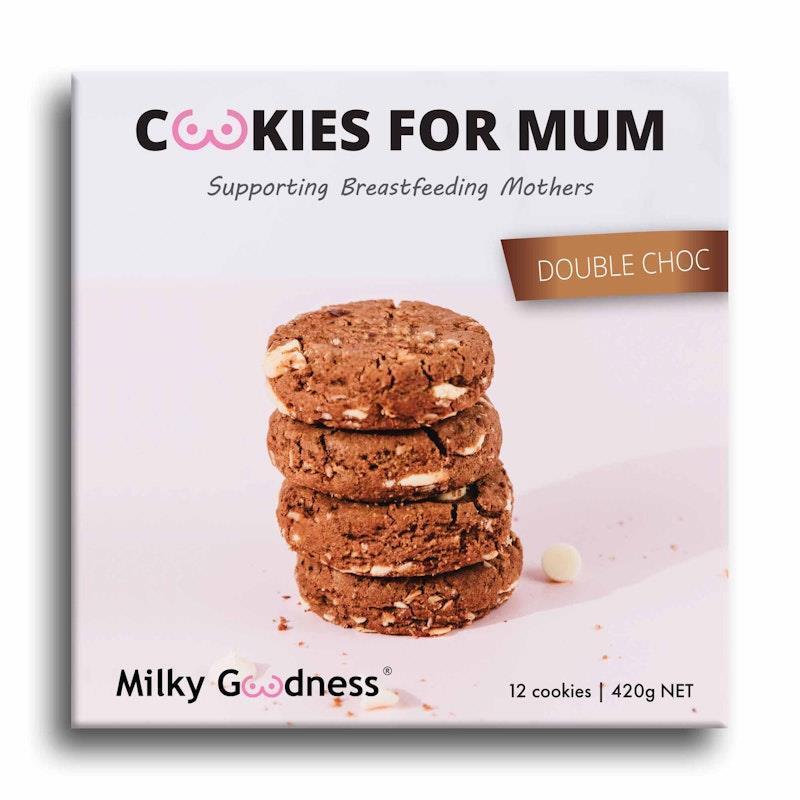 Milky Goodness Double Choc Lactation Cookies - 12 Pack