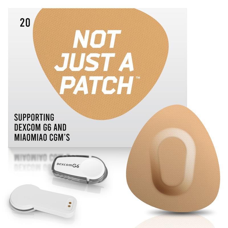 Not Just a Patch Dexcom G6 Patches - Beige 20pk