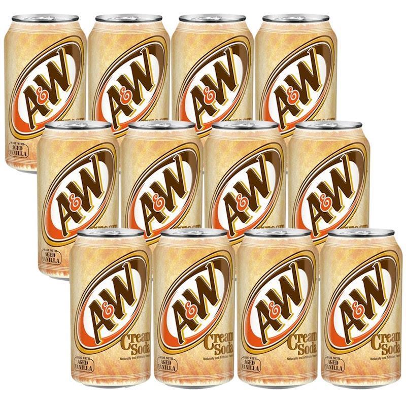 American Cans 355mL A&W Cream Soda 12Pack