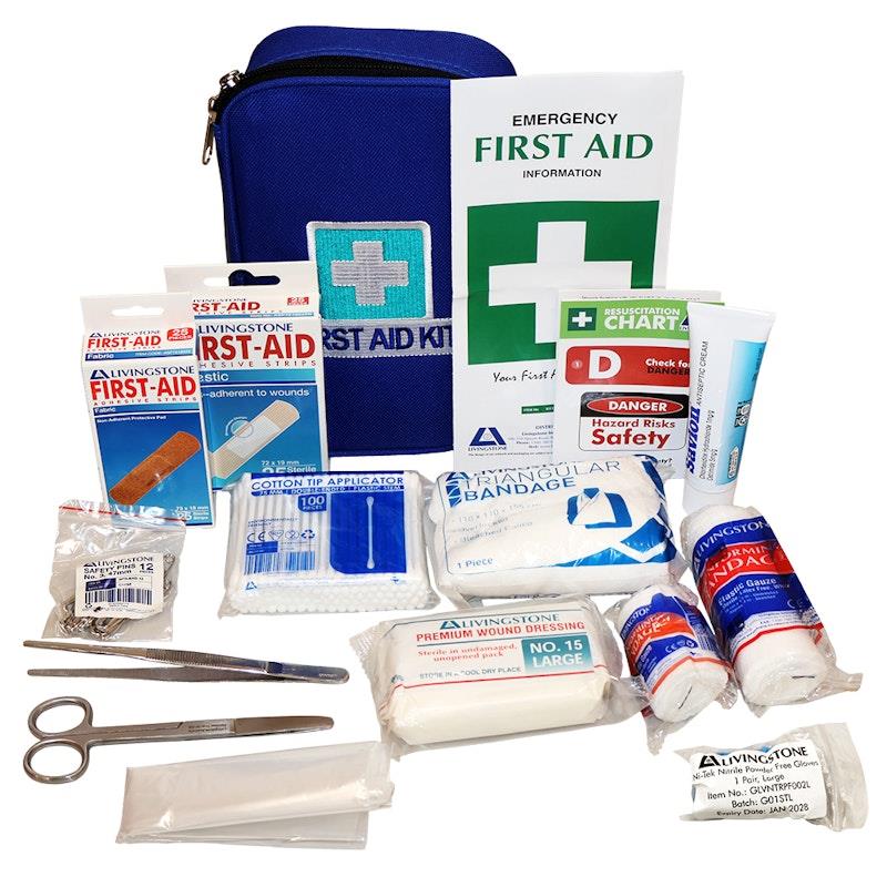 Livingstone First Aid Complete Kits Class B in Cloth Pouch