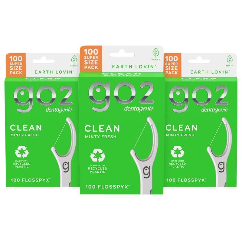 Dentagenie Clean Flosspyx Minty 100 Super Size 3Pack
