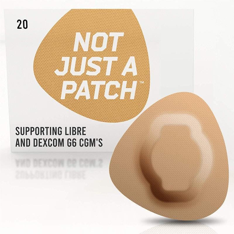 Not Just a Patch Patches for Freestyle Libre and Medtronic Beige 20pk