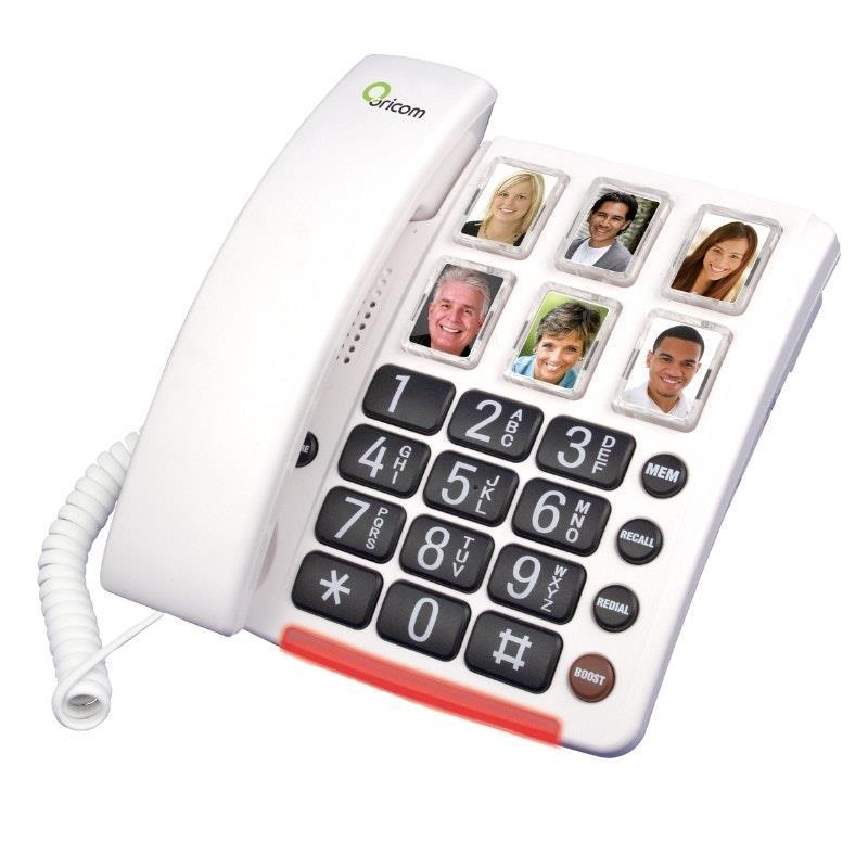 Oricom Care80 Amplified Phone with Picture Dialling 1pc