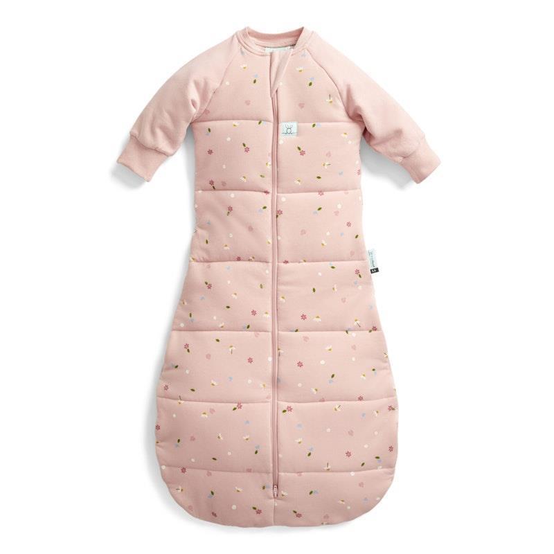 ergoPouch Jersey Sleeping Bag 2.5 TOG Sleeved Daisies 8-24Months