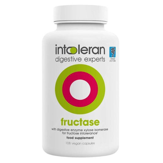 Intoleran Fructase - 108 Capsules for Fructose Intolerance