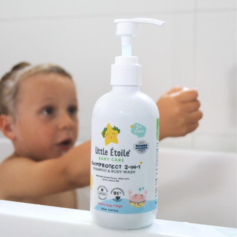 Little Etoile SwimProtect 2-in-1 Shampoo & Body Wash (2+ Years) - 2 Pack