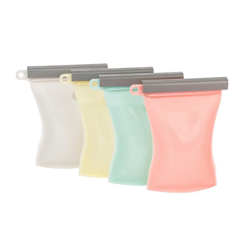 Junobie Reusable Silicone Breastmilk Storage Bags - 4 Pack