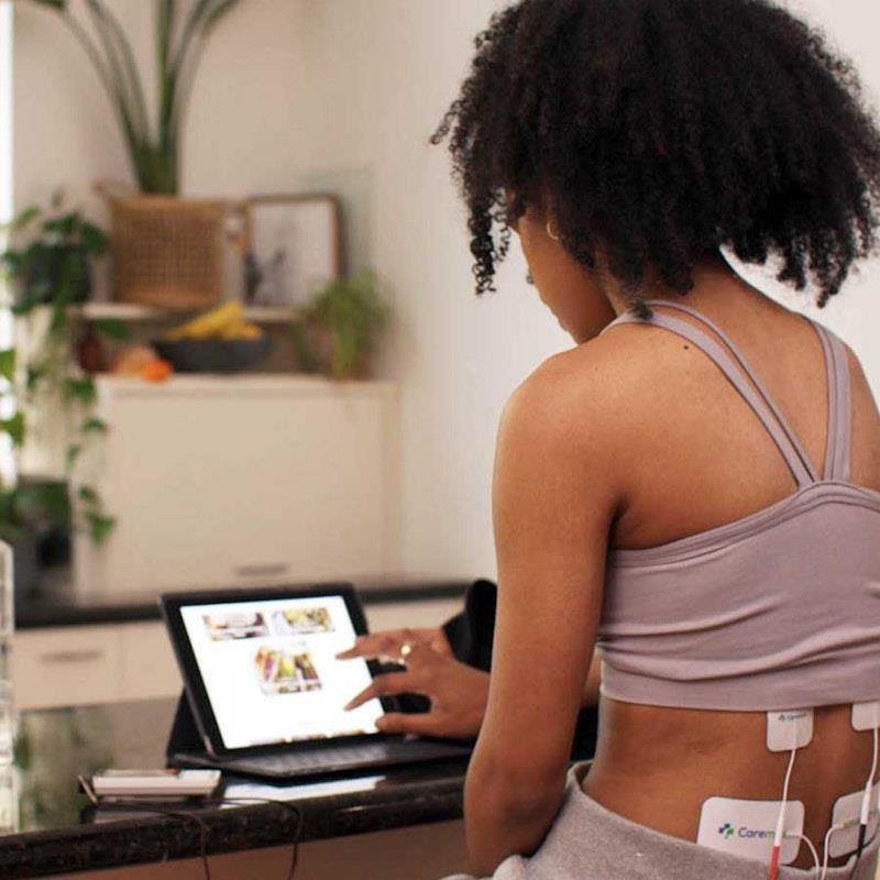 Caremax 2.0 Pro MicroCurrent TENS Machine - 4-in-1 Pain Relief & Muscle Strengthening